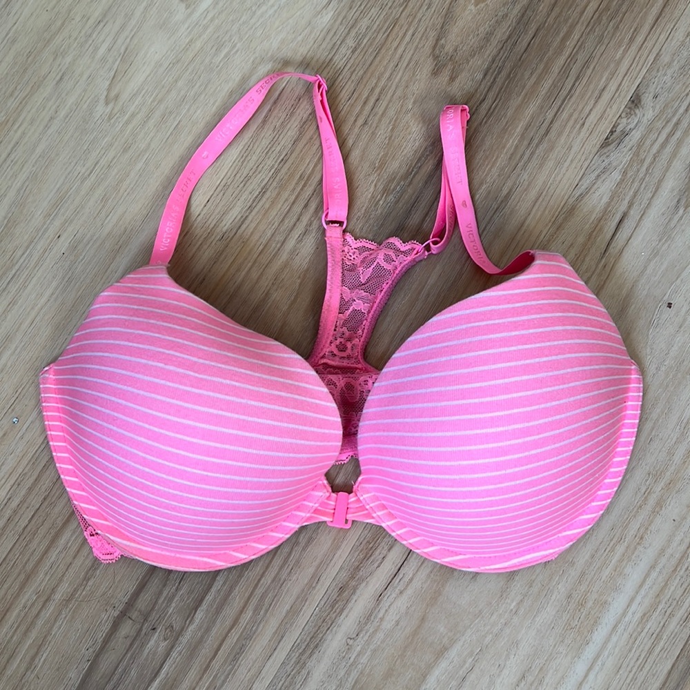 Victorias Secret Push-up t-back bra 34DD
